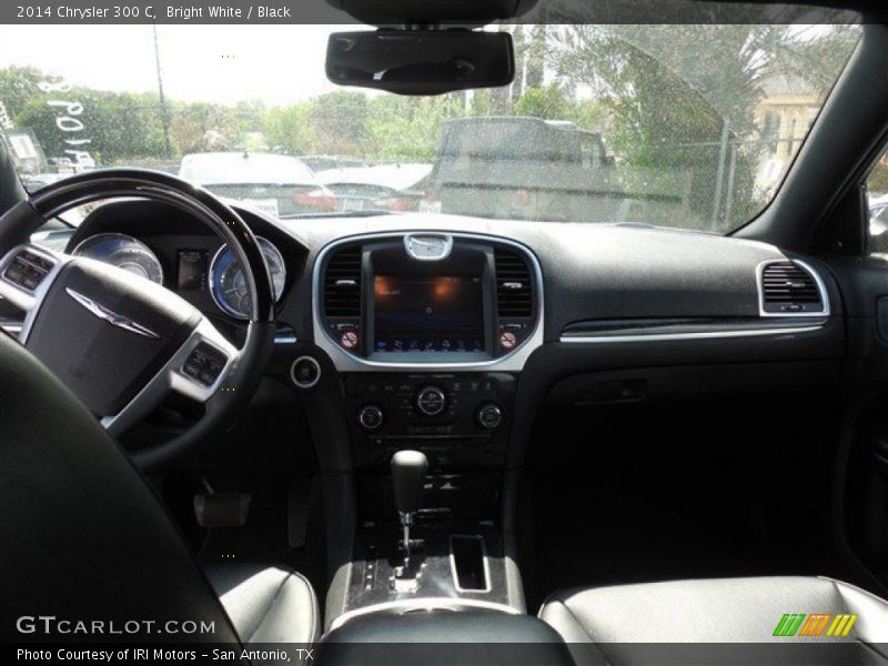 Bright White / Black 2014 Chrysler 300 C
