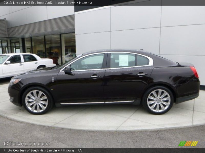 Kodiak Brown / Hazelnut 2013 Lincoln MKS EcoBoost AWD