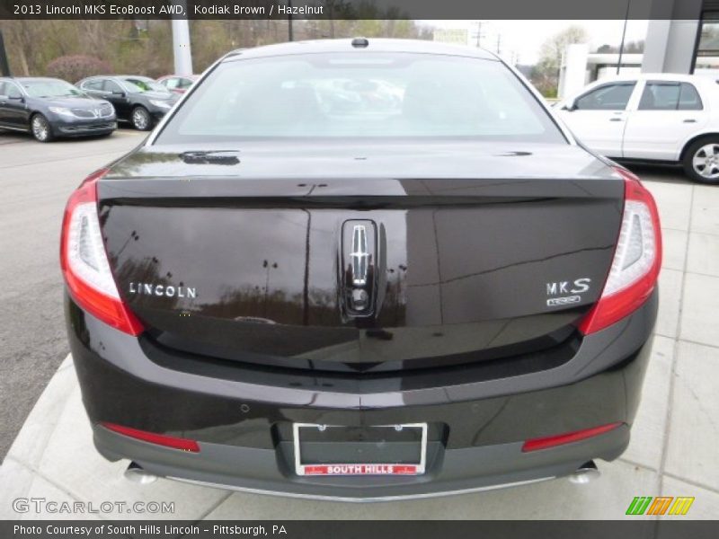 Kodiak Brown / Hazelnut 2013 Lincoln MKS EcoBoost AWD