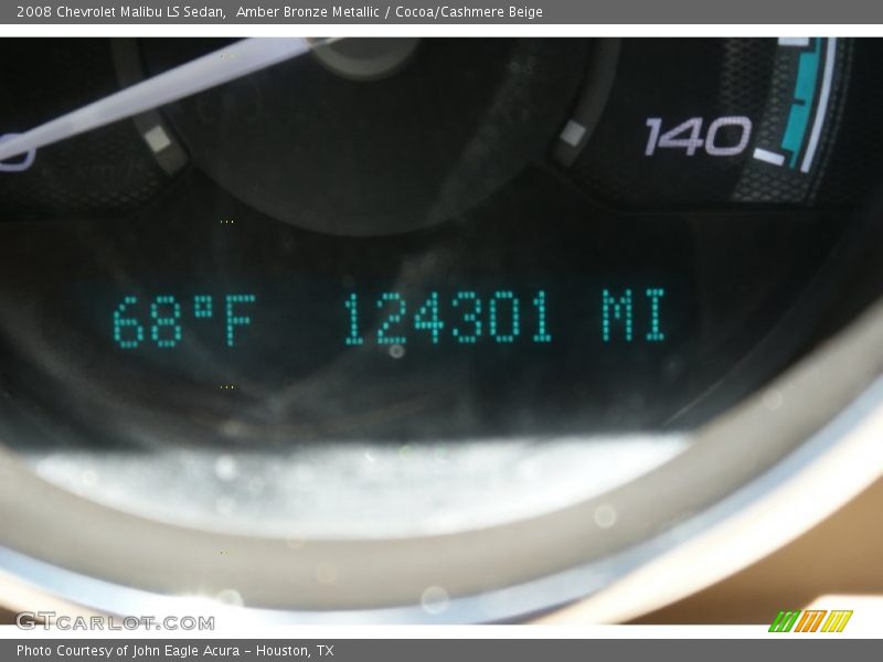 Amber Bronze Metallic / Cocoa/Cashmere Beige 2008 Chevrolet Malibu LS Sedan