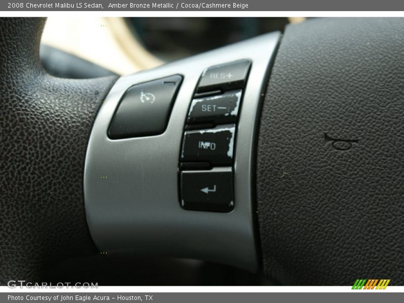 Amber Bronze Metallic / Cocoa/Cashmere Beige 2008 Chevrolet Malibu LS Sedan
