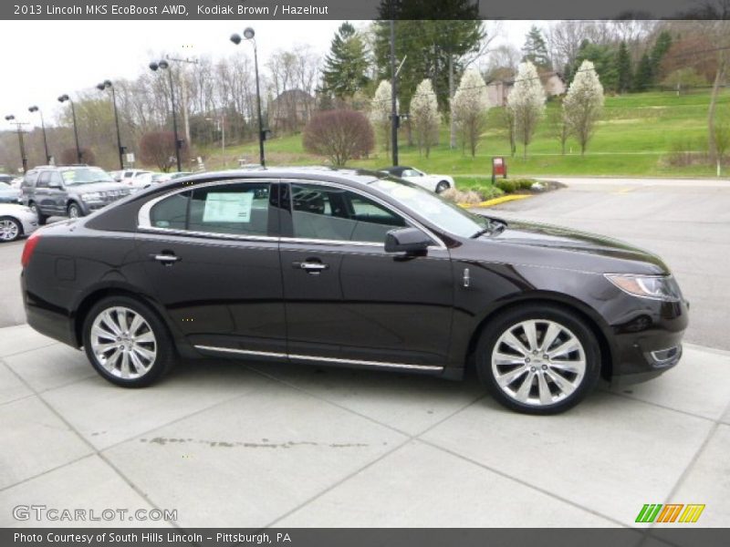 Kodiak Brown / Hazelnut 2013 Lincoln MKS EcoBoost AWD