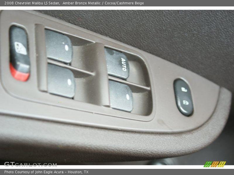 Amber Bronze Metallic / Cocoa/Cashmere Beige 2008 Chevrolet Malibu LS Sedan