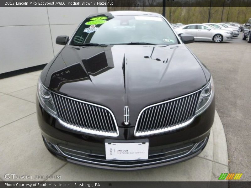 Kodiak Brown / Hazelnut 2013 Lincoln MKS EcoBoost AWD
