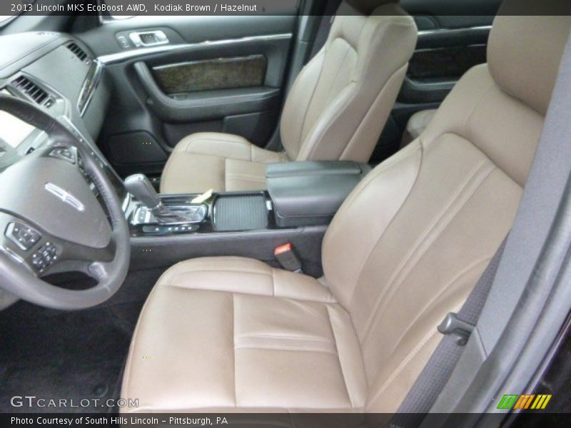 Kodiak Brown / Hazelnut 2013 Lincoln MKS EcoBoost AWD