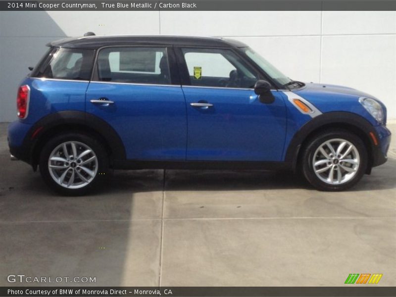 True Blue Metallic / Carbon Black 2014 Mini Cooper Countryman