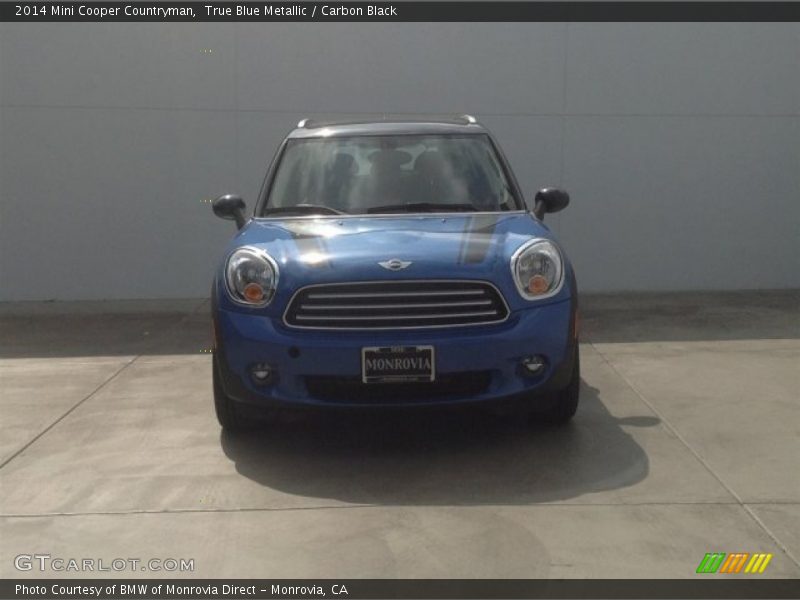 True Blue Metallic / Carbon Black 2014 Mini Cooper Countryman