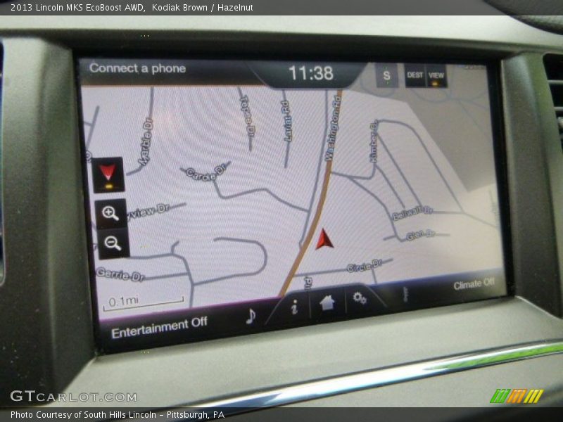 Kodiak Brown / Hazelnut 2013 Lincoln MKS EcoBoost AWD