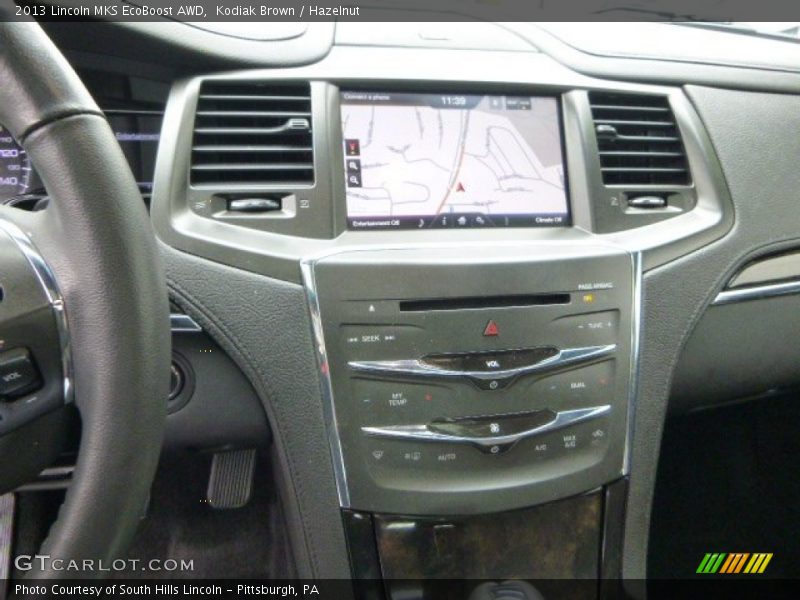 Kodiak Brown / Hazelnut 2013 Lincoln MKS EcoBoost AWD