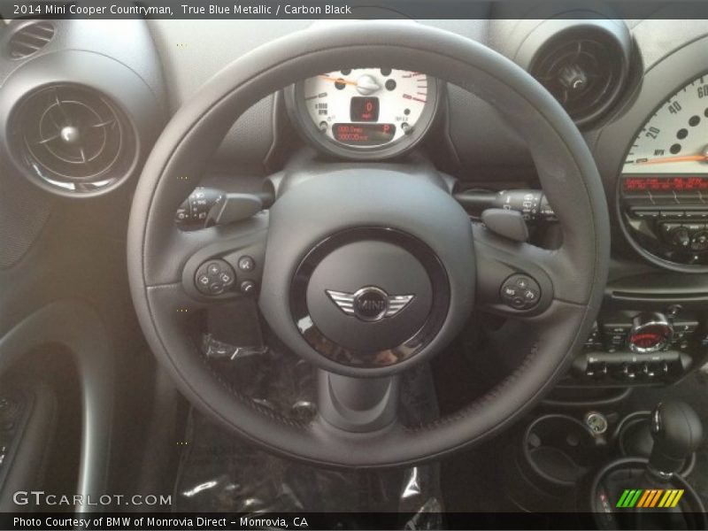 True Blue Metallic / Carbon Black 2014 Mini Cooper Countryman