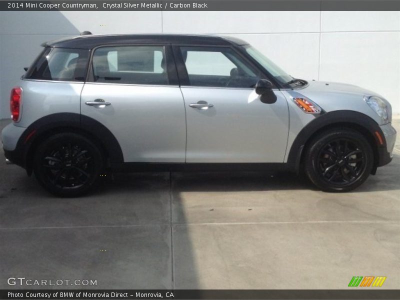Crystal Silver Metallic / Carbon Black 2014 Mini Cooper Countryman