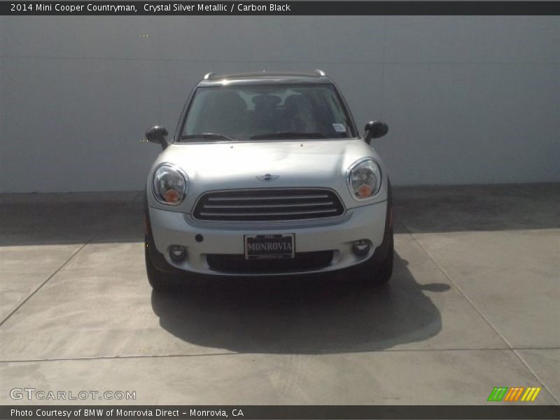 Crystal Silver Metallic / Carbon Black 2014 Mini Cooper Countryman