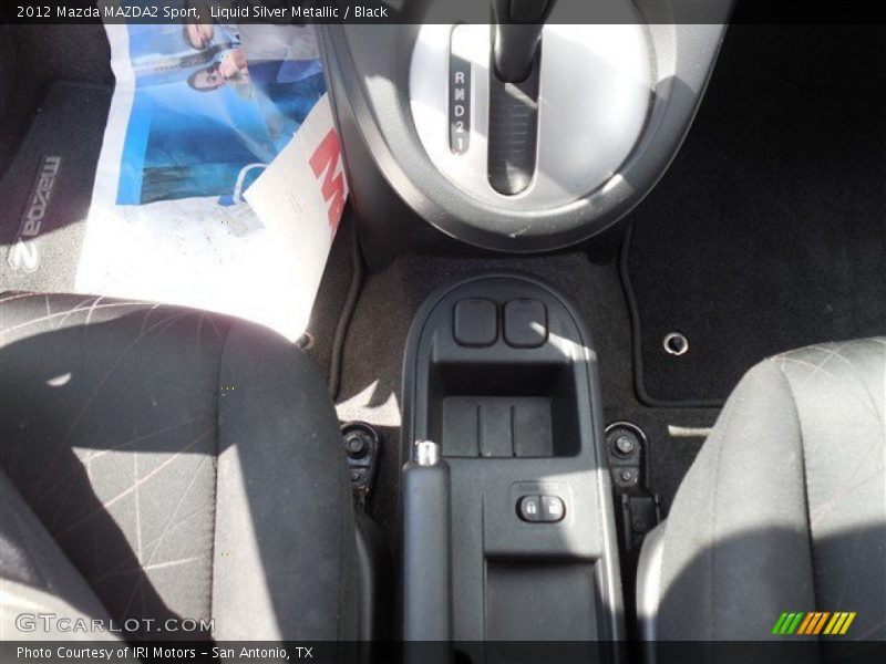 Liquid Silver Metallic / Black 2012 Mazda MAZDA2 Sport