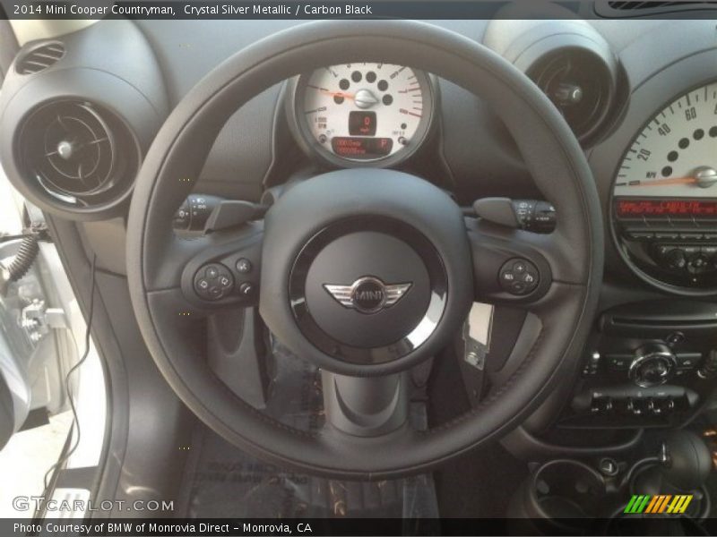 Crystal Silver Metallic / Carbon Black 2014 Mini Cooper Countryman