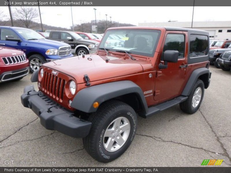 Copperhead / Black 2014 Jeep Wrangler Sport 4x4
