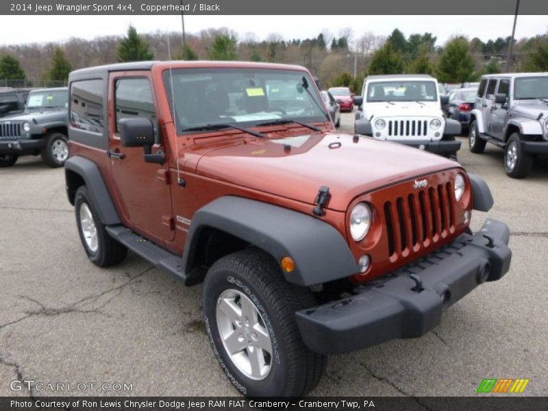 Copperhead / Black 2014 Jeep Wrangler Sport 4x4