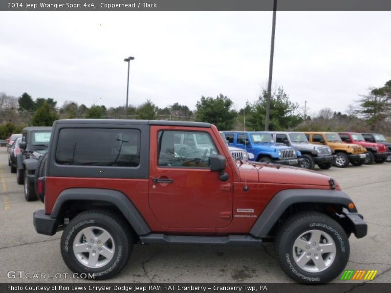 Copperhead / Black 2014 Jeep Wrangler Sport 4x4