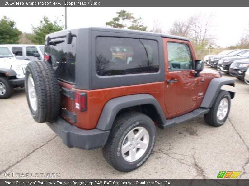 Copperhead / Black 2014 Jeep Wrangler Sport 4x4