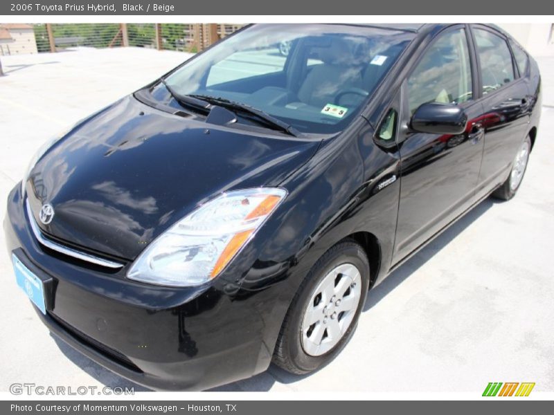 Black / Beige 2006 Toyota Prius Hybrid