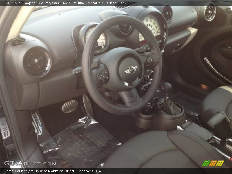 Absolute Black Metallic / Carbon Black 2014 Mini Cooper S Countryman