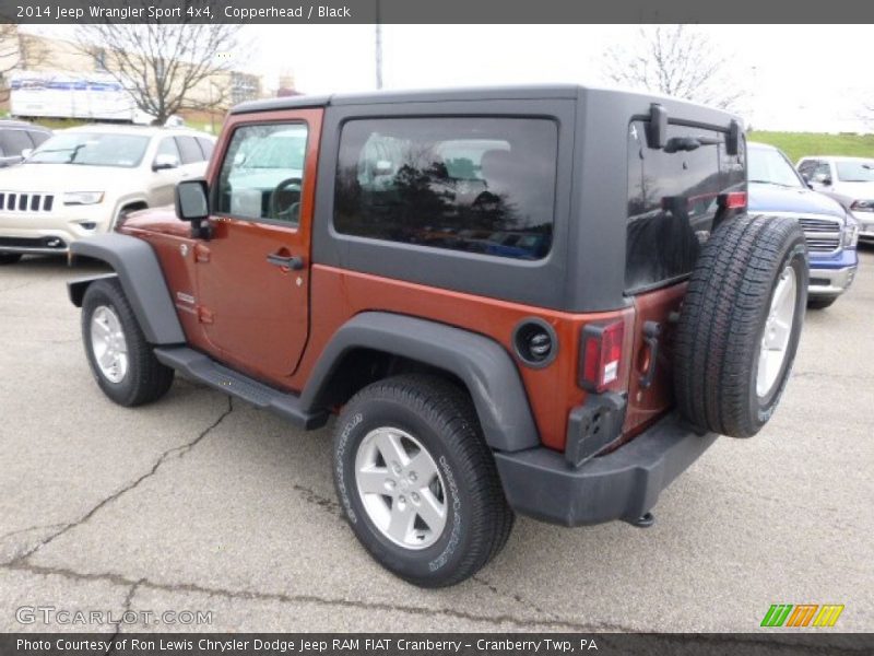 Copperhead / Black 2014 Jeep Wrangler Sport 4x4