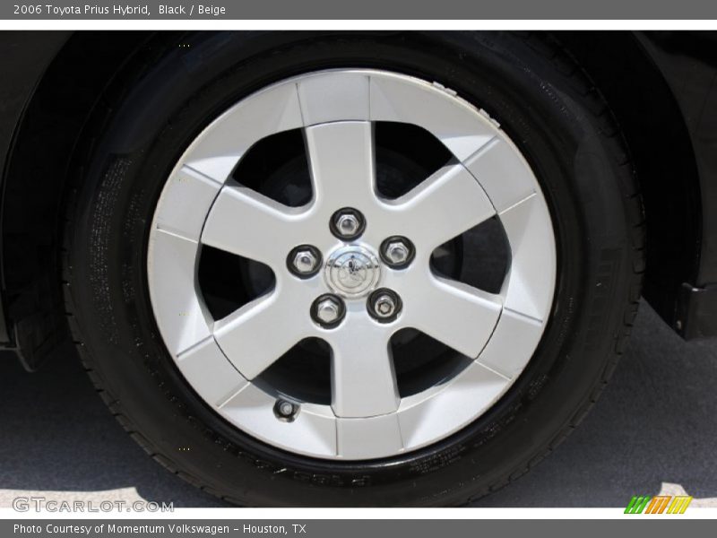 Black / Beige 2006 Toyota Prius Hybrid