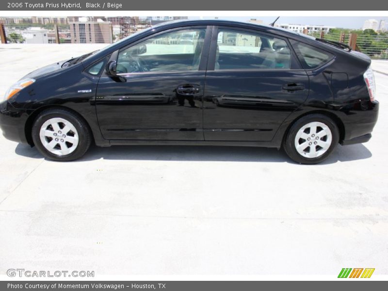 Black / Beige 2006 Toyota Prius Hybrid