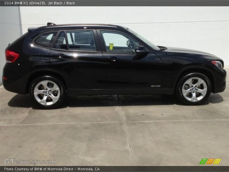 Jet Black / Black 2014 BMW X1 sDrive28i