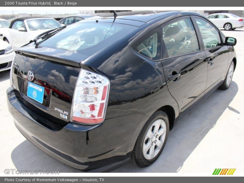 Black / Beige 2006 Toyota Prius Hybrid