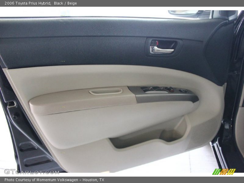 Black / Beige 2006 Toyota Prius Hybrid