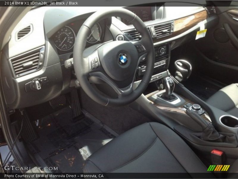 Jet Black / Black 2014 BMW X1 sDrive28i