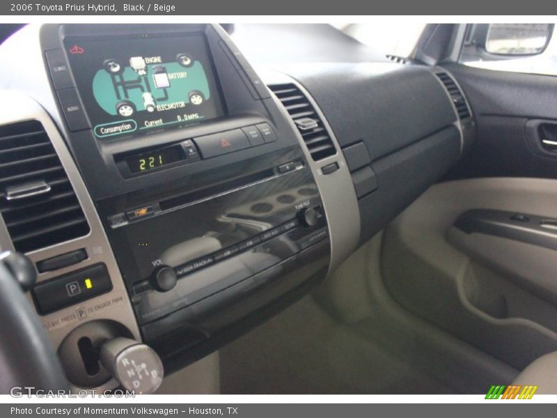 Black / Beige 2006 Toyota Prius Hybrid