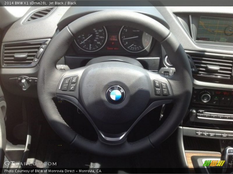 Jet Black / Black 2014 BMW X1 sDrive28i