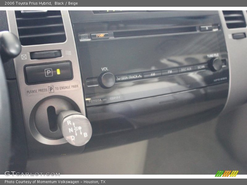 Black / Beige 2006 Toyota Prius Hybrid