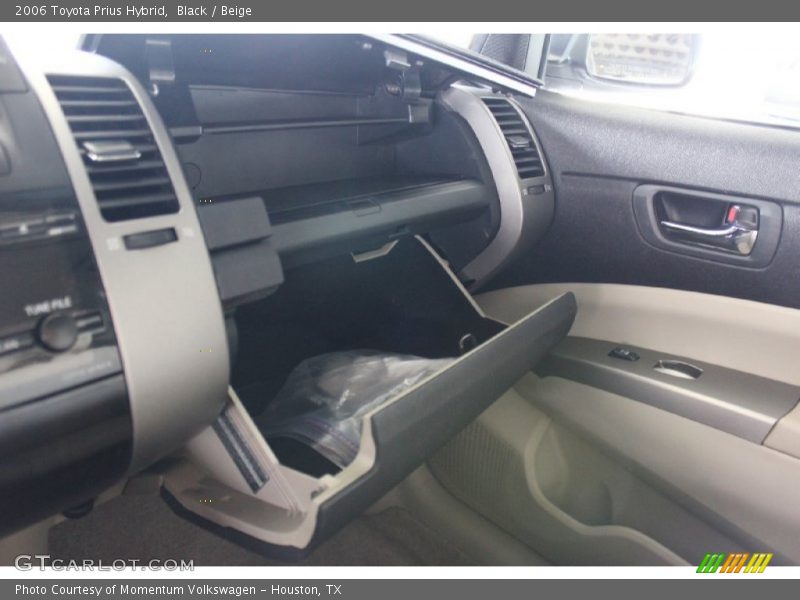 Black / Beige 2006 Toyota Prius Hybrid