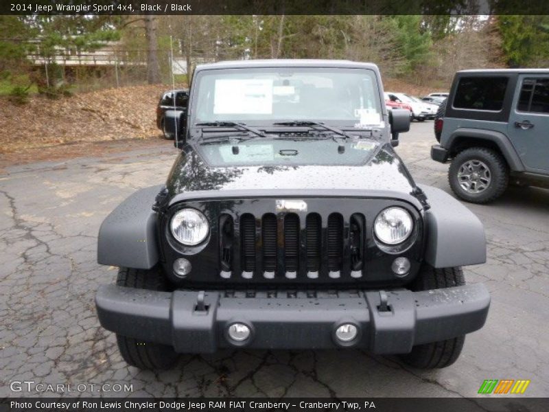 Black / Black 2014 Jeep Wrangler Sport 4x4