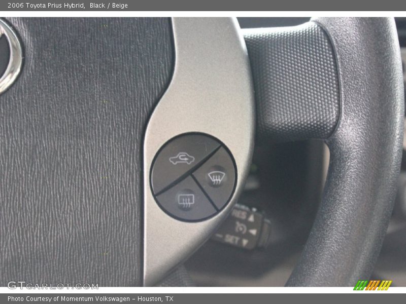 Black / Beige 2006 Toyota Prius Hybrid
