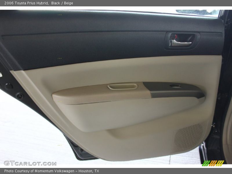 Black / Beige 2006 Toyota Prius Hybrid