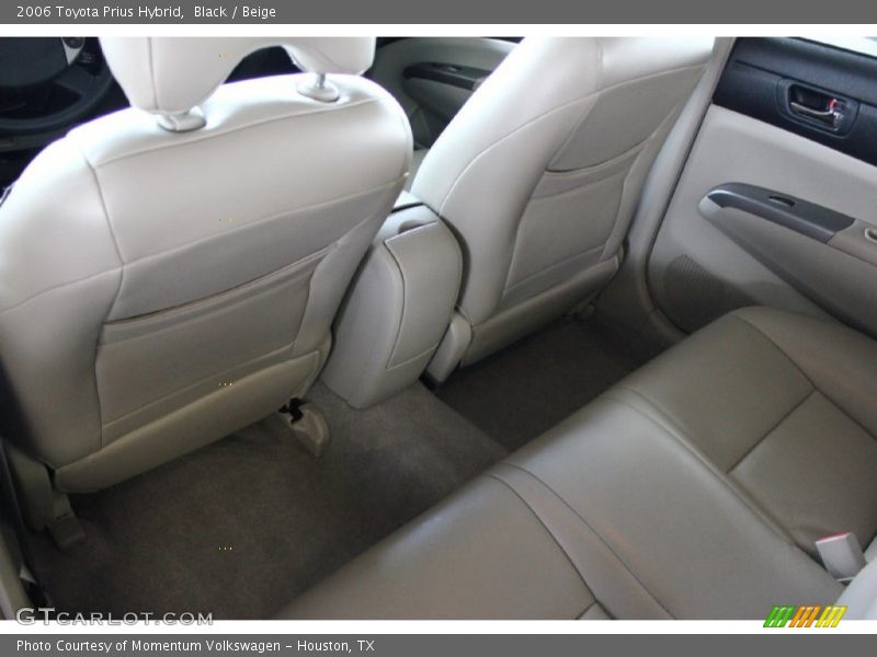 Black / Beige 2006 Toyota Prius Hybrid
