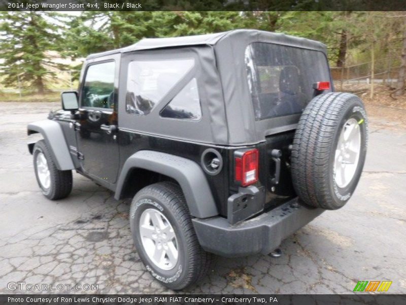 Black / Black 2014 Jeep Wrangler Sport 4x4
