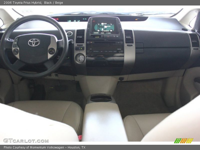 Black / Beige 2006 Toyota Prius Hybrid