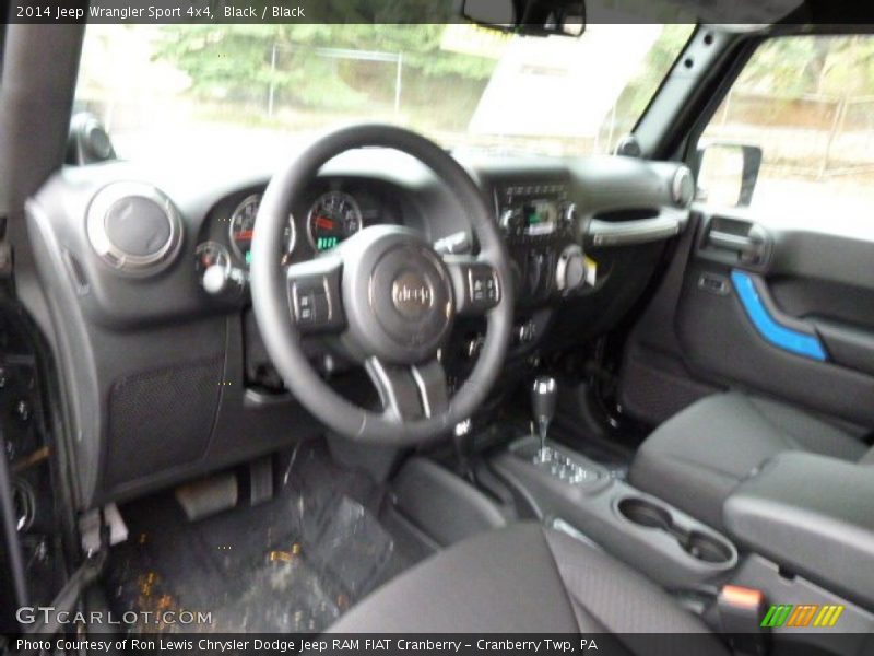 Black / Black 2014 Jeep Wrangler Sport 4x4