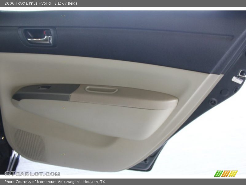 Black / Beige 2006 Toyota Prius Hybrid
