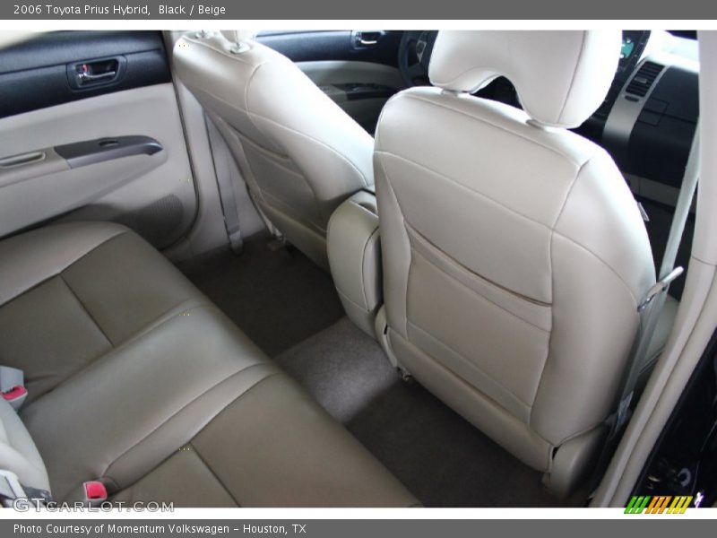 Black / Beige 2006 Toyota Prius Hybrid