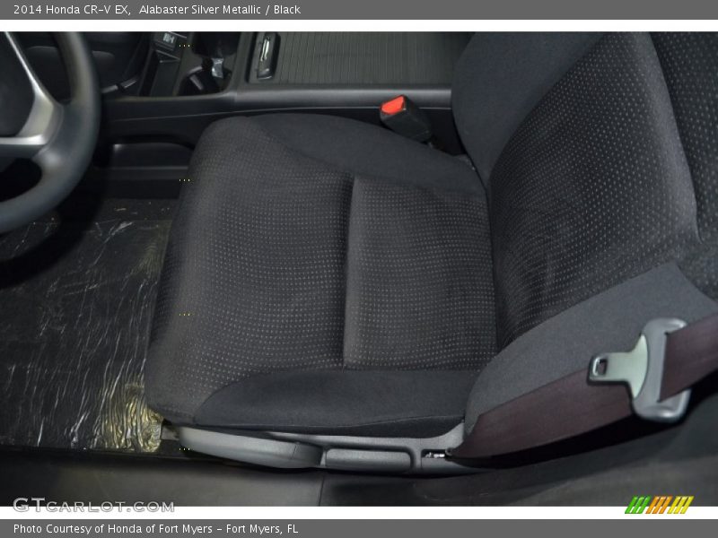 Alabaster Silver Metallic / Black 2014 Honda CR-V EX