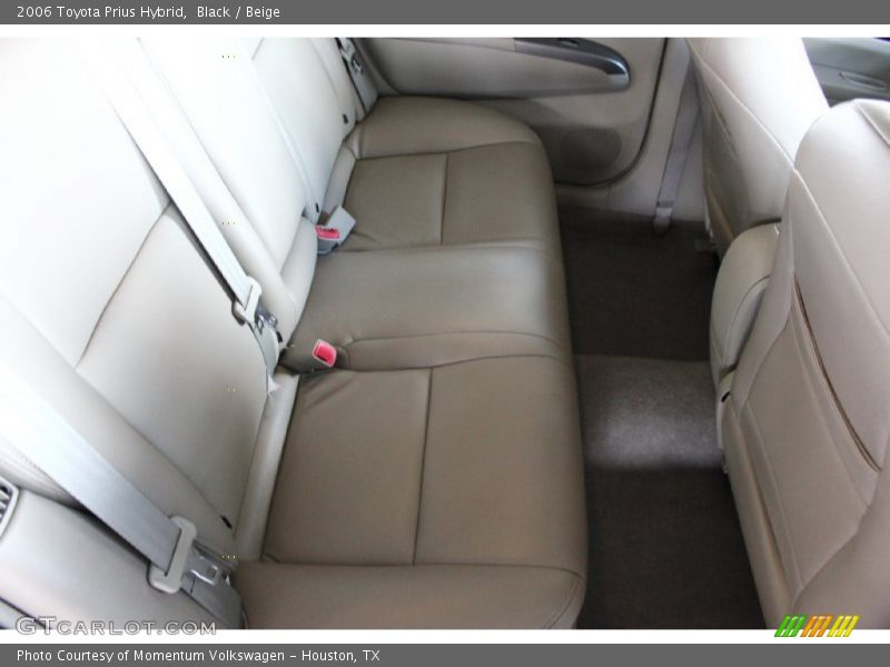 Black / Beige 2006 Toyota Prius Hybrid
