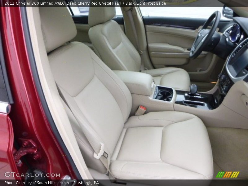 Front Seat of 2012 300 Limited AWD