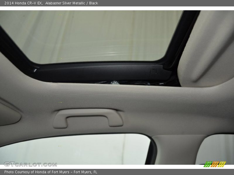 Alabaster Silver Metallic / Black 2014 Honda CR-V EX