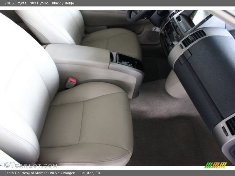 Black / Beige 2006 Toyota Prius Hybrid