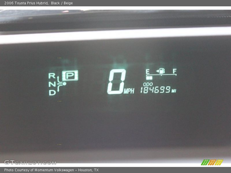 Black / Beige 2006 Toyota Prius Hybrid